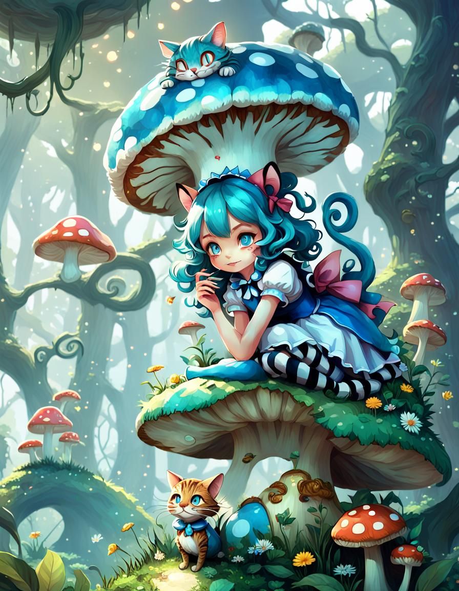 Alice in Wonderland Concept Art