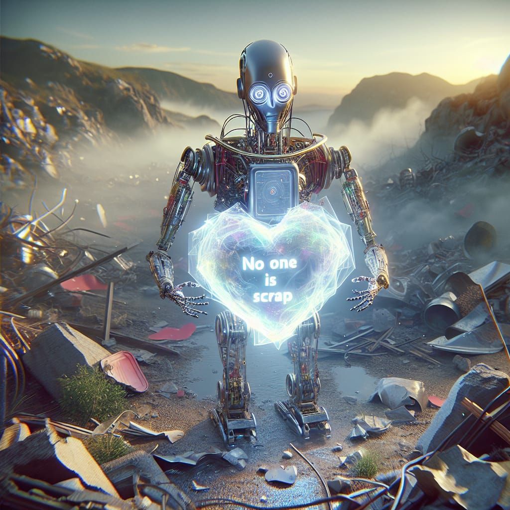 Ethereal Android Finds Hope on St. Valentine's Day