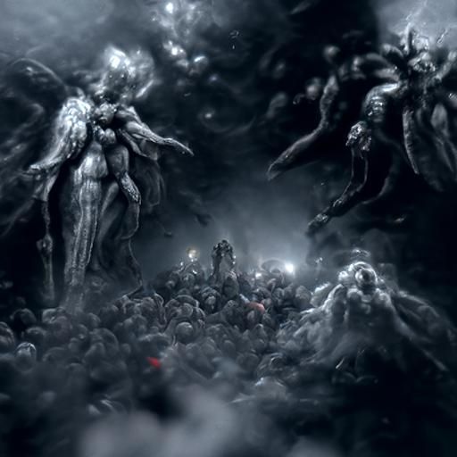 Galactic Twilight: Hyperdetailed Ominous Concept Art