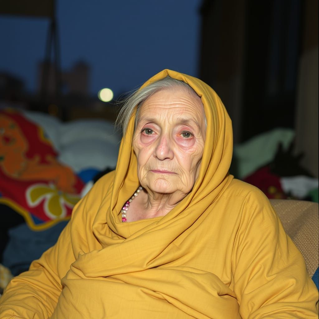 Homeless Queen: An AI Interpretation