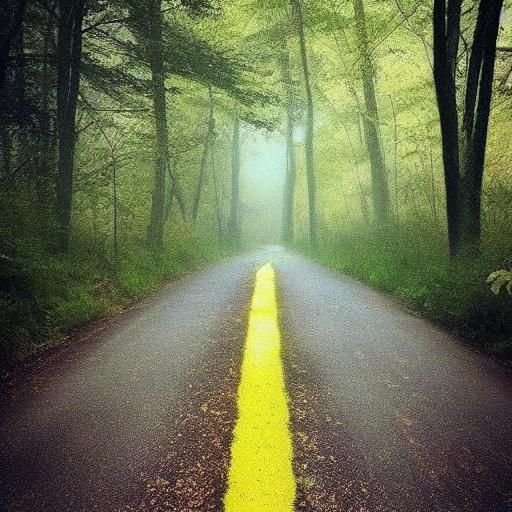 The Road Not Taken

Two roads diverged in a yellow wood,
And...