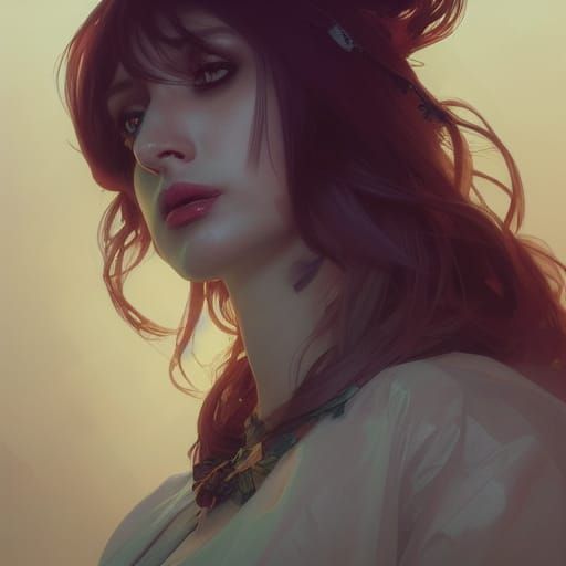 Hyperdetailed Portrait in Dynamic Lighting