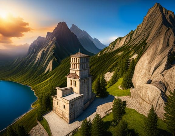 Detailed Photorealistic Image of Epirus