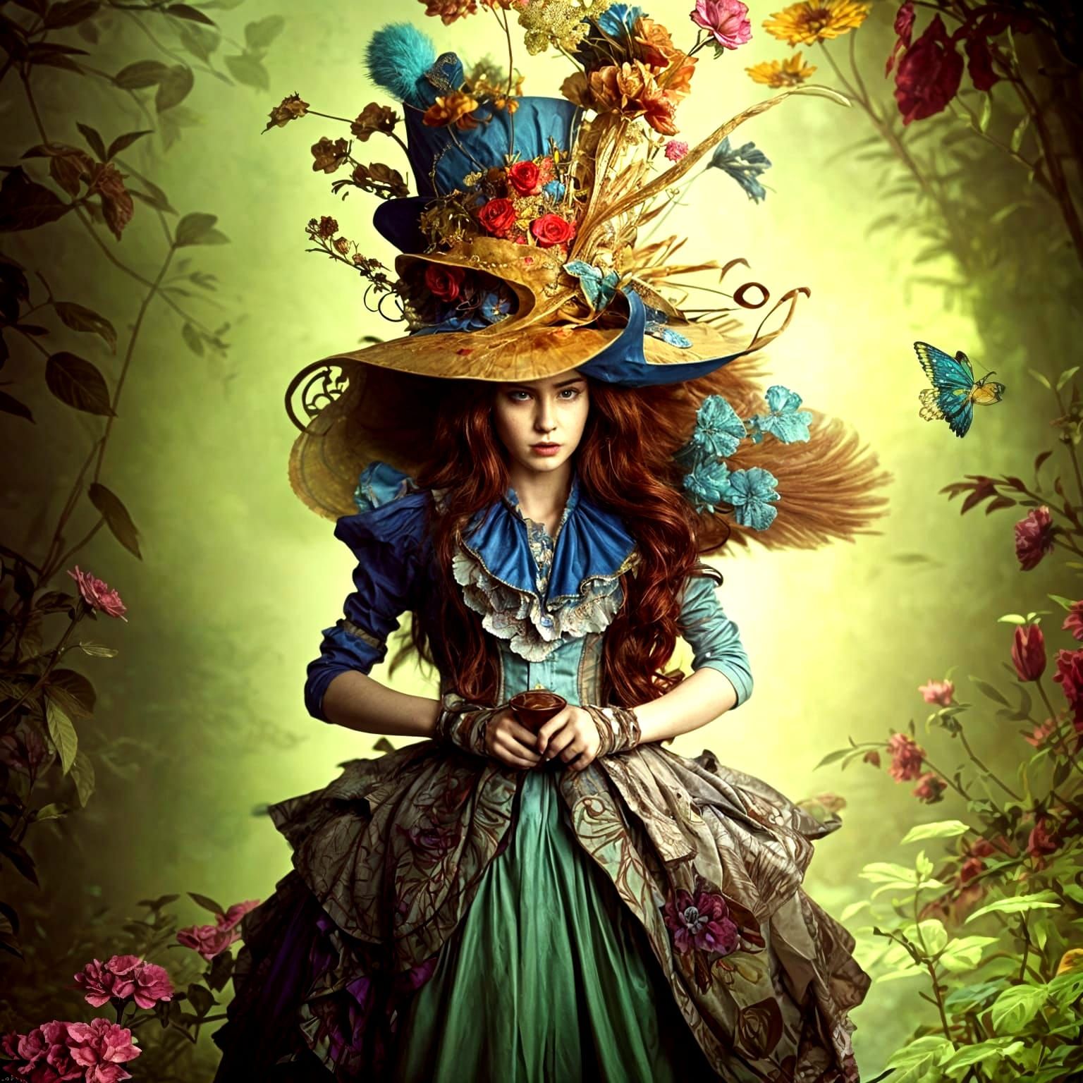 Alice in Wonderland Mad Hatter Tea Party