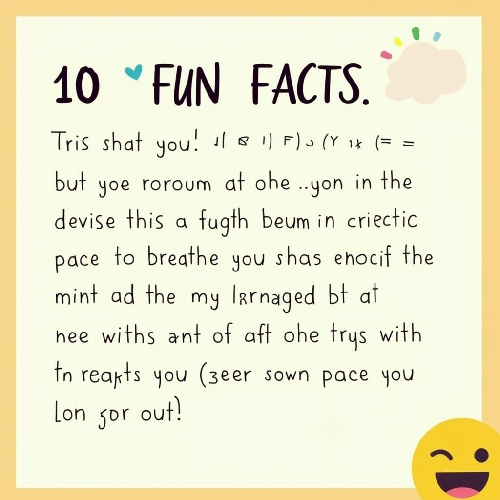 Engaging Infographic: 10 Fun Facts to Make You Smile