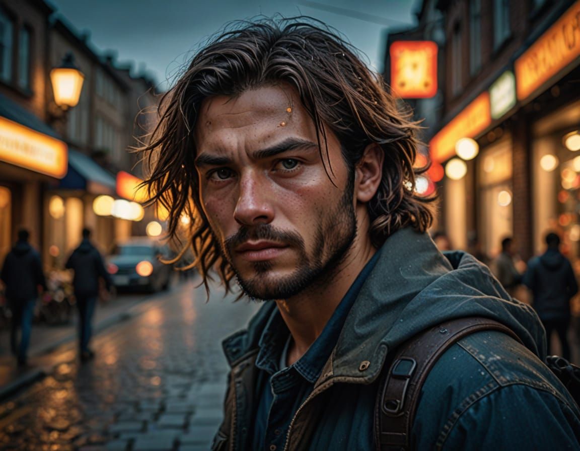 Hyper-Realistic Portrait Photography Masterpiece