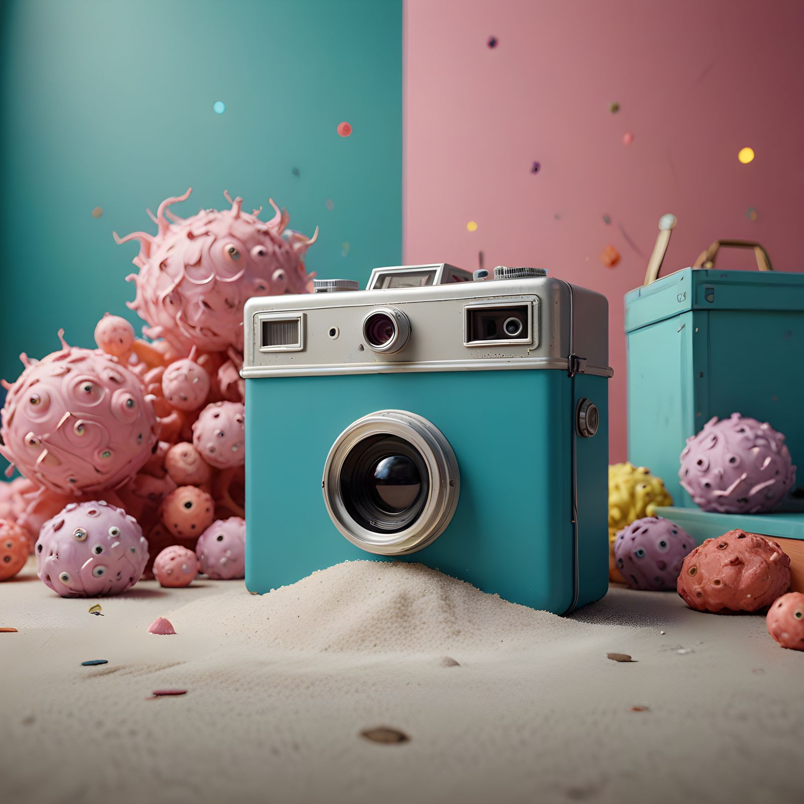 Grotesque Wes Anderson-Style Art Film Poster