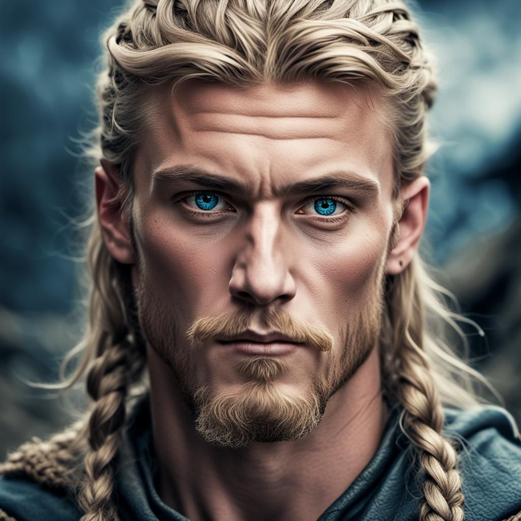 Norse Warrior in Ancient Celtic Attire