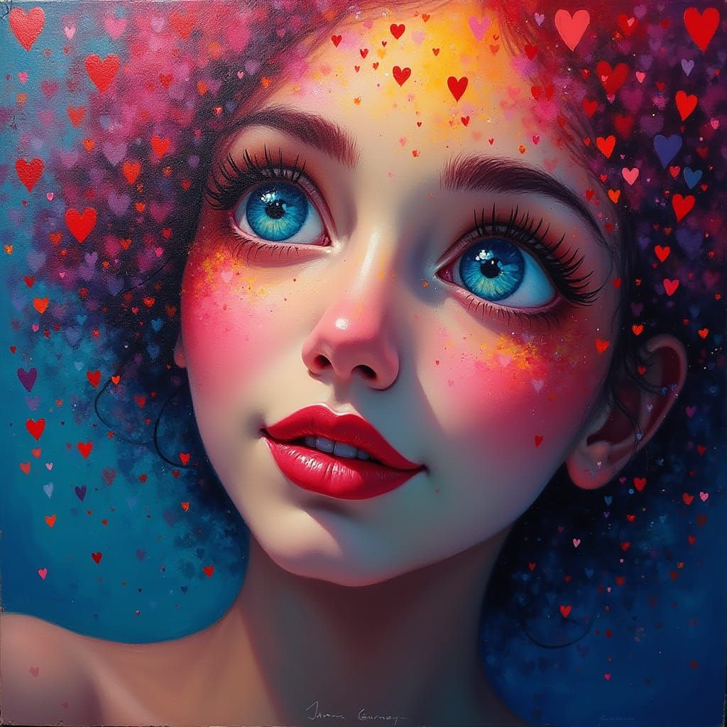 Ethereal Beauty in a Kaleidoscope of Color