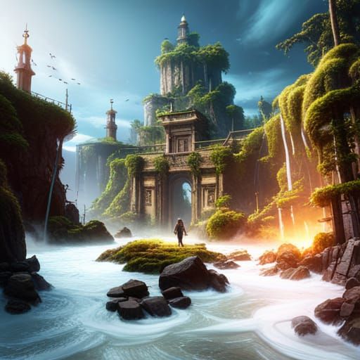 Epic 3D Game Cinematic Masterpiece