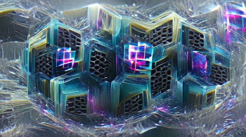 Tesseract in 4D Rendered in 8K