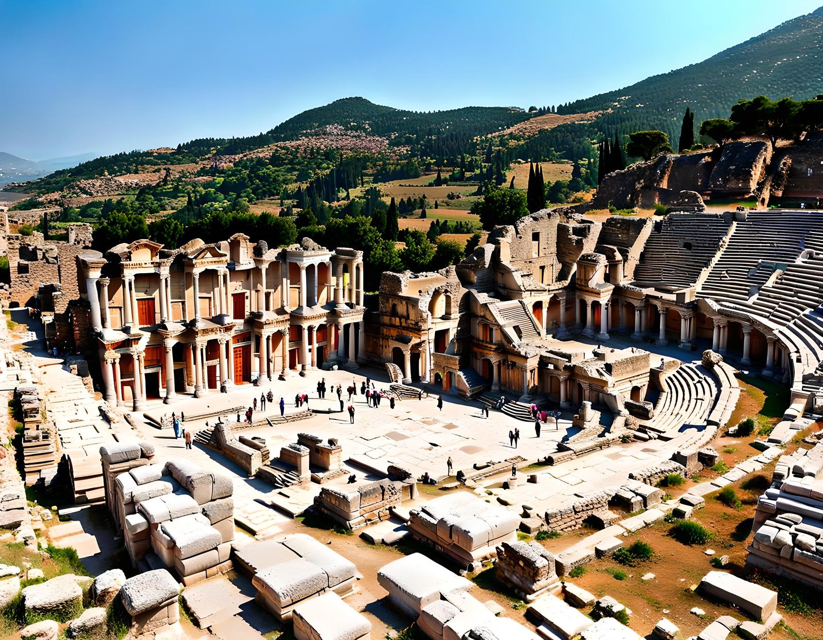 Ephesus: Ancient City Ruins in Turkey
