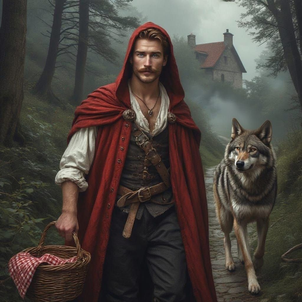 RED RIDING HOOD AND THE WOLF ③