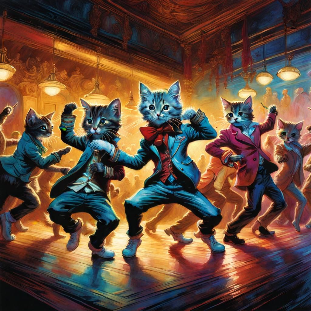 Dancing Cats