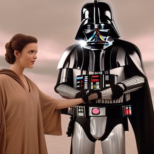 Star Wars as Romantic Comedy Movie Still