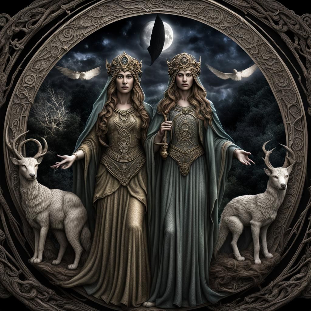 The Triple Goddess.