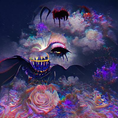 AI-Generated Dreamscape: A Haunting Vision