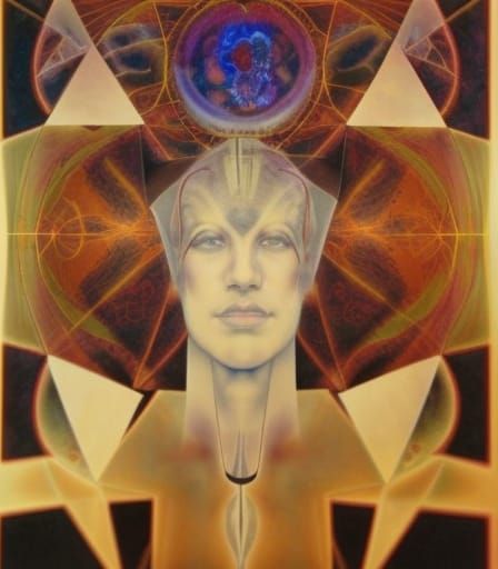 Abstract Remote Viewing in Supernatural Style