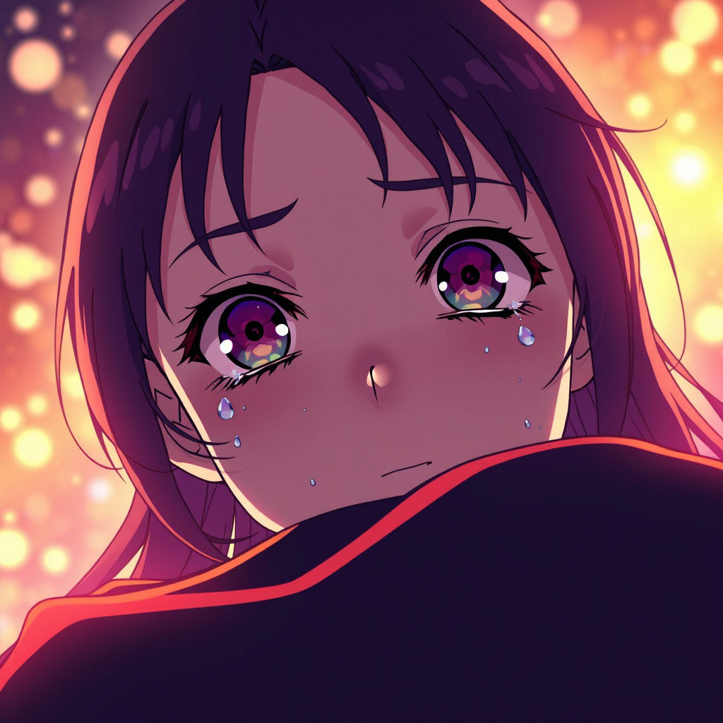 Expressive Eyes: A Cel-Shaded Anime Style Portrait