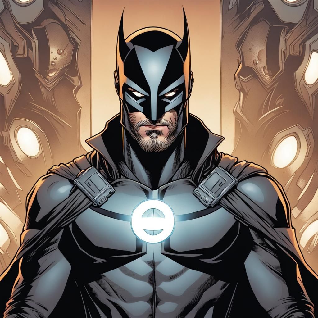 Midnighter Costume Comic Book Art Style