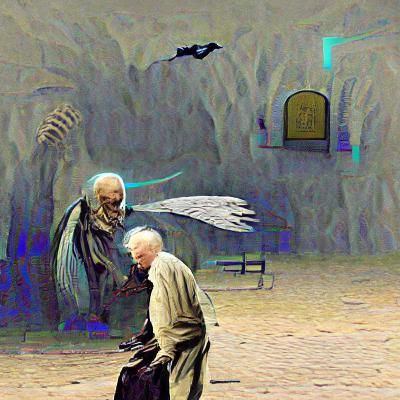 Old Man's Plea to the Angel of Death