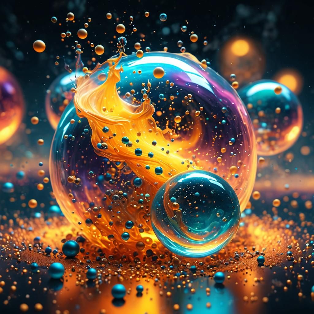 You need representation of Sphere's and liquids Epic cinemat...
