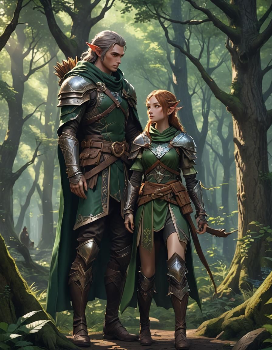 Druid and Ranger Secret Rendezvous