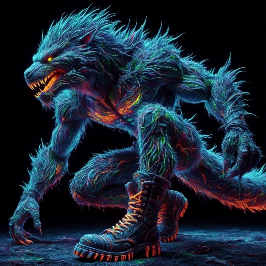 Psywolf LoRA Style Image