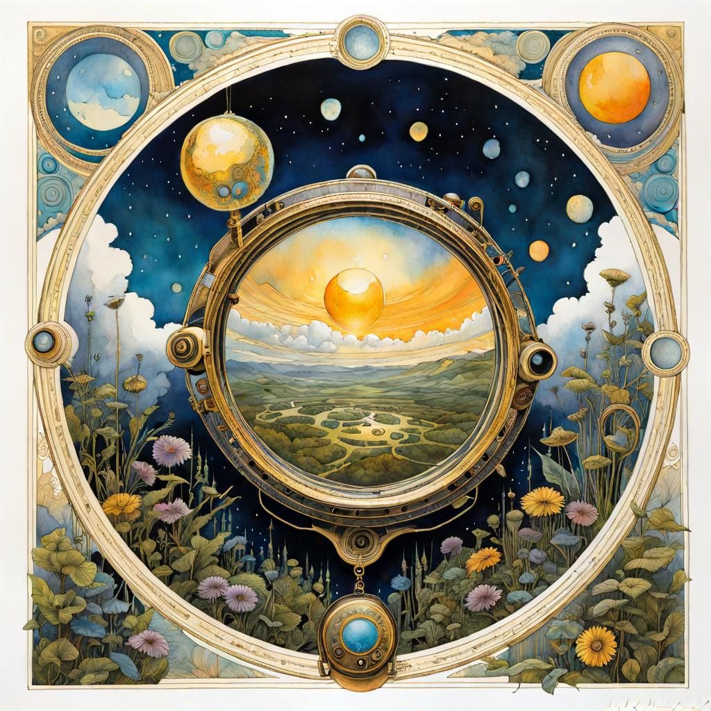 Dreamy Tambourine in Cloud City Garden