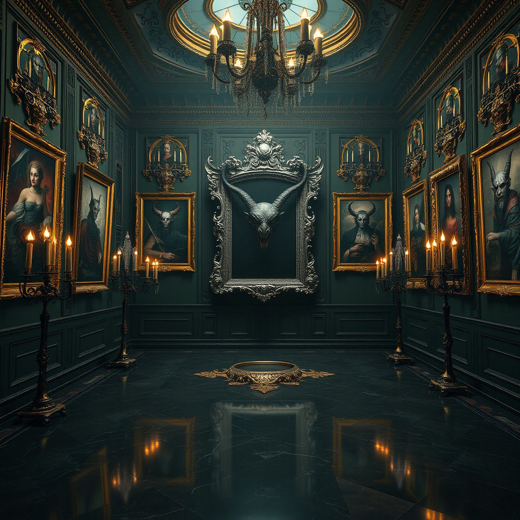 Eerie Demonic Portrait Gallery of Past Incarnations