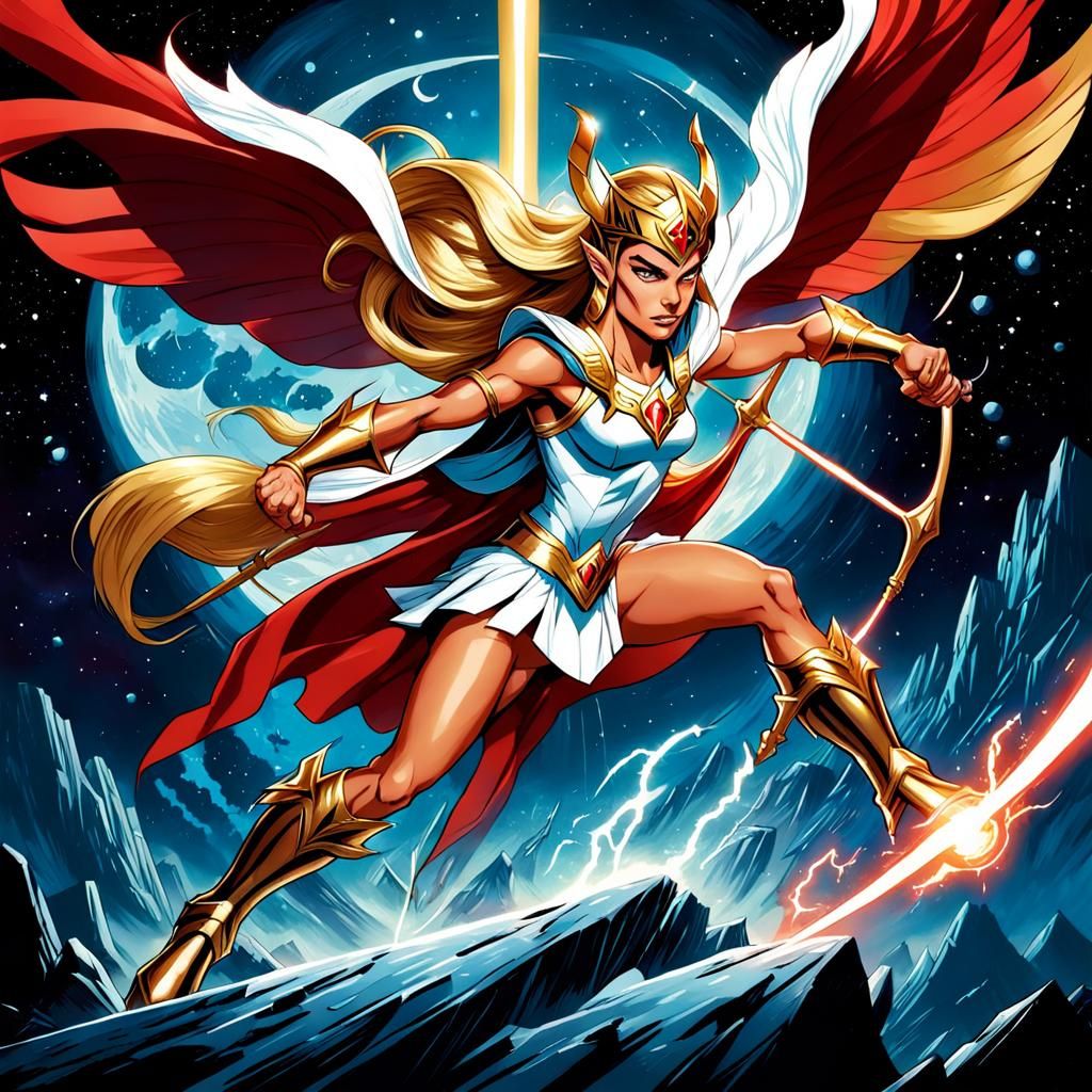 She-Ra Comic Book Art by Mark Brooks and Dan Mumford