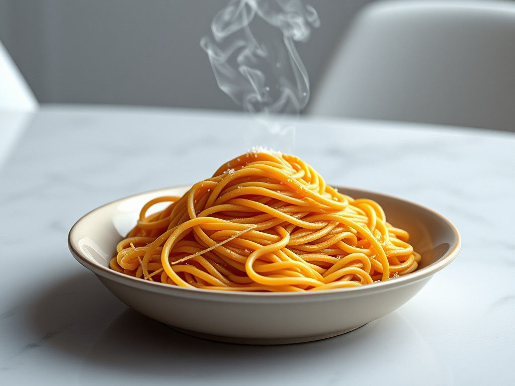 Hyperrealistic Spaghetti Dish, Digital Art