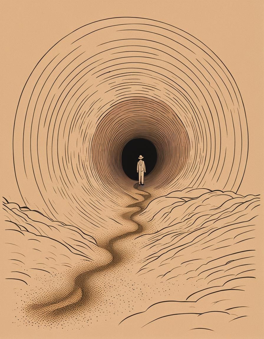 Minimal Ethereal Art in Retro Hypermodern Style