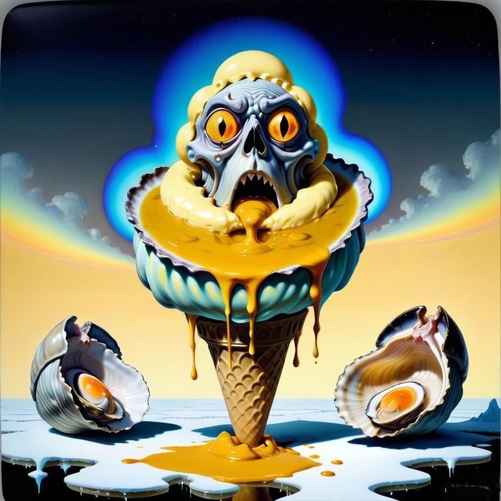 Abstract AI Image Generated From Null Prompt