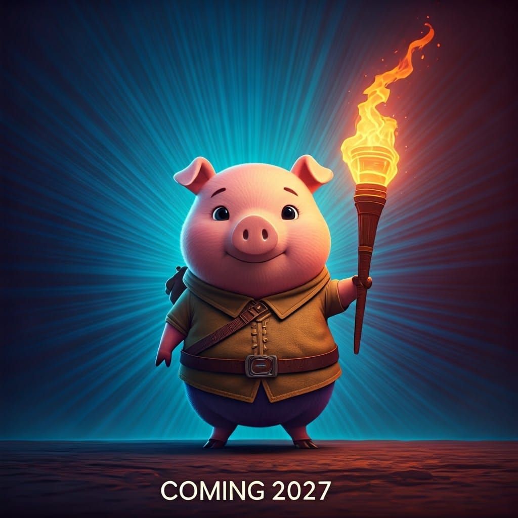 Spirited Adventurer Luna Piglet Embarks on Thrilling Quest i...