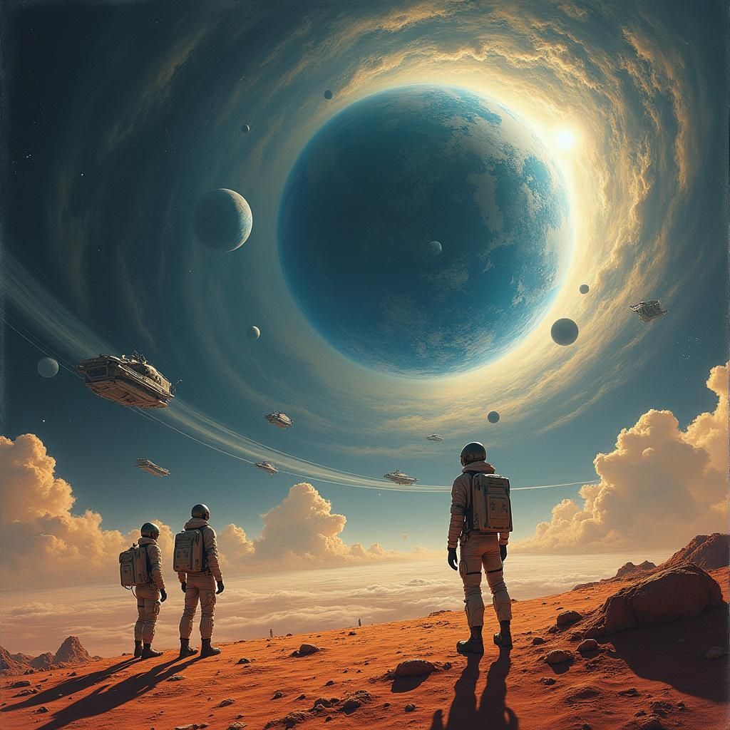 Humans on Venus See Earth and Solar System