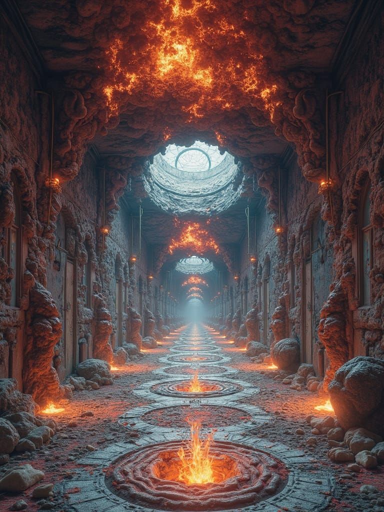 Exploding Corpuscular Corridor Tumultuous Tunnel Infamous Pa...