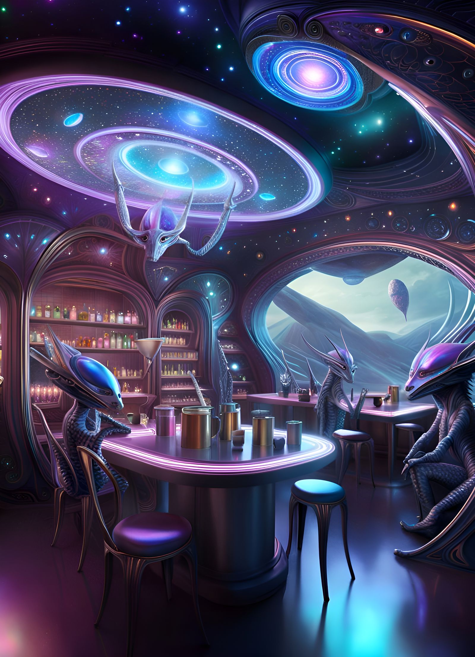 galactic coffee shop