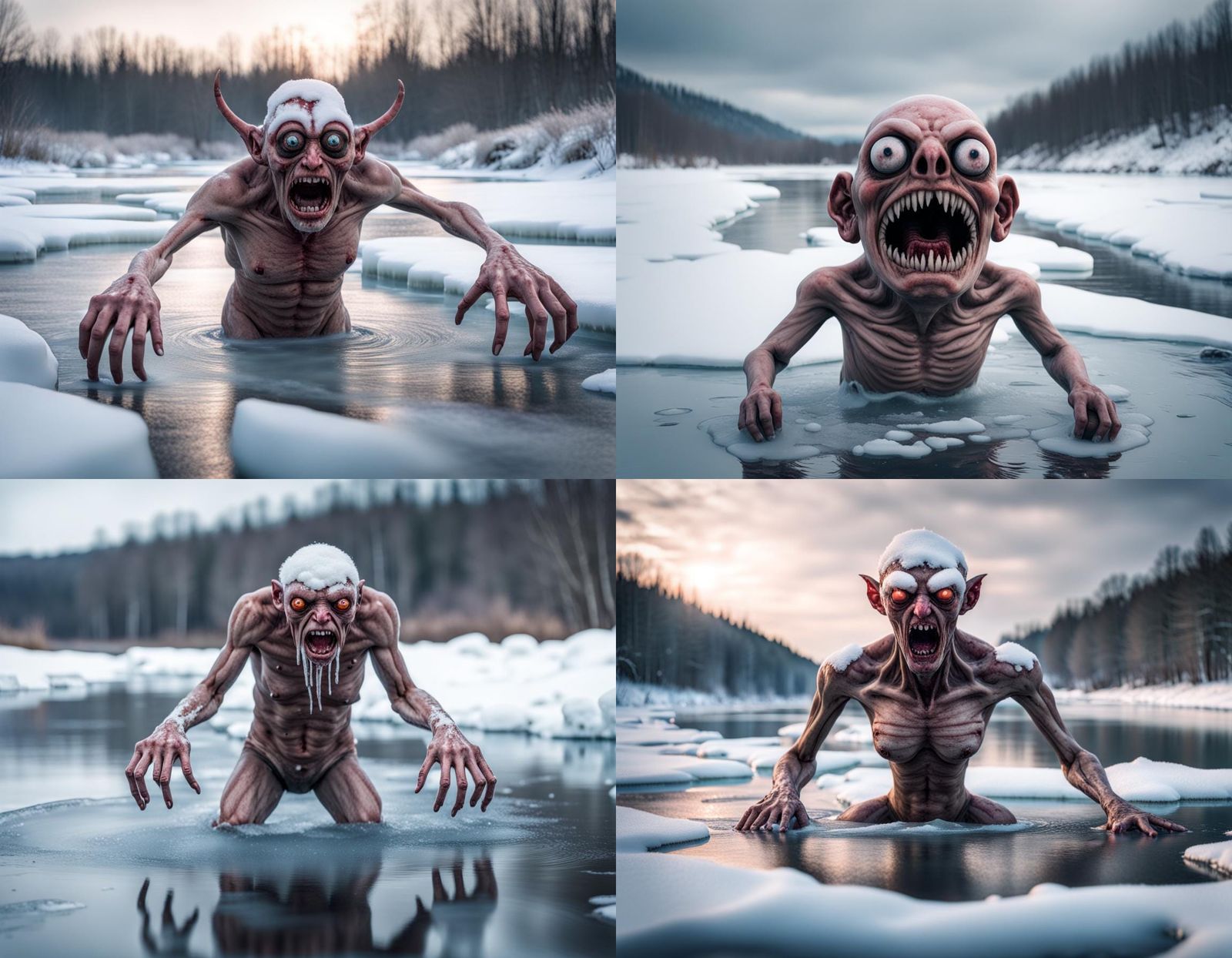 Bizarre Mutant Homunculus Emerges in Extreme Horror