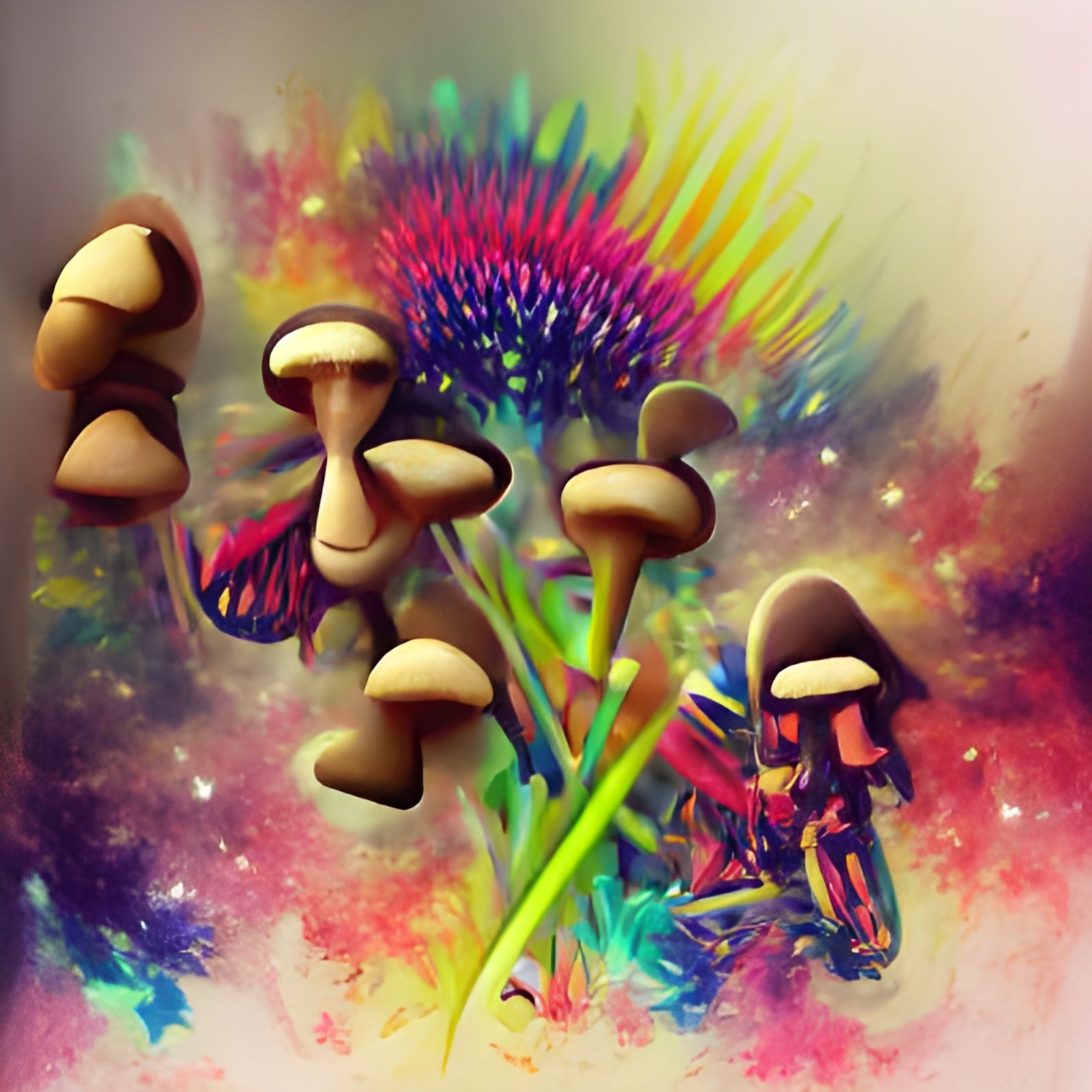 Image of Hallucinogenic Magic Mushrooms