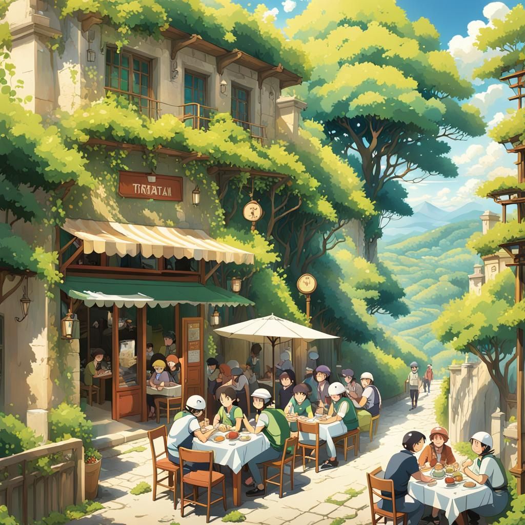 Geologists' Lunch: Studio Ghibli Anime Key Visual