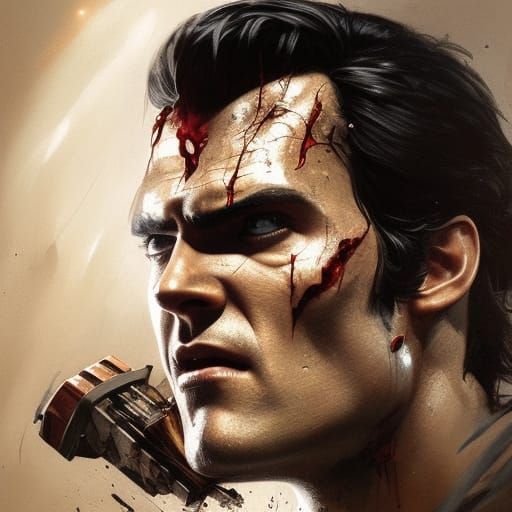 Henry Cavill as Ash Williams (Evil Dead Legacy)
