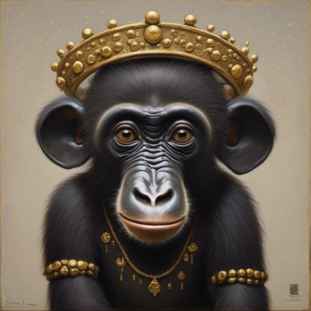 Celebes Crested Macaque Portrait