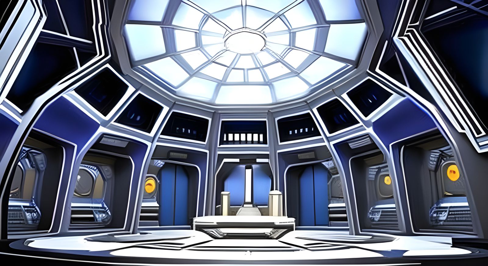 TARDIS console room concept II
