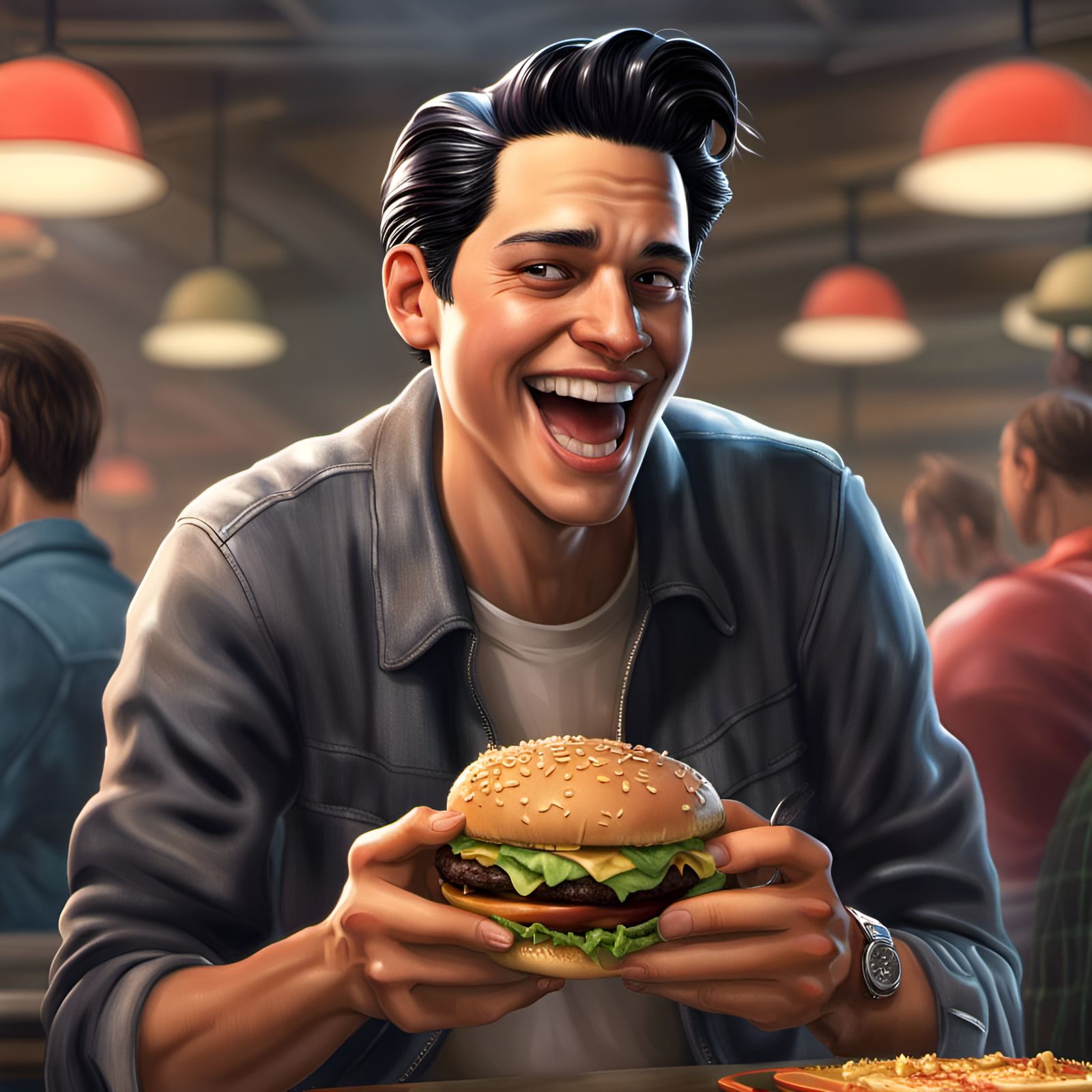 Jughead's Hamburger Joy: Detailed Concept Art
