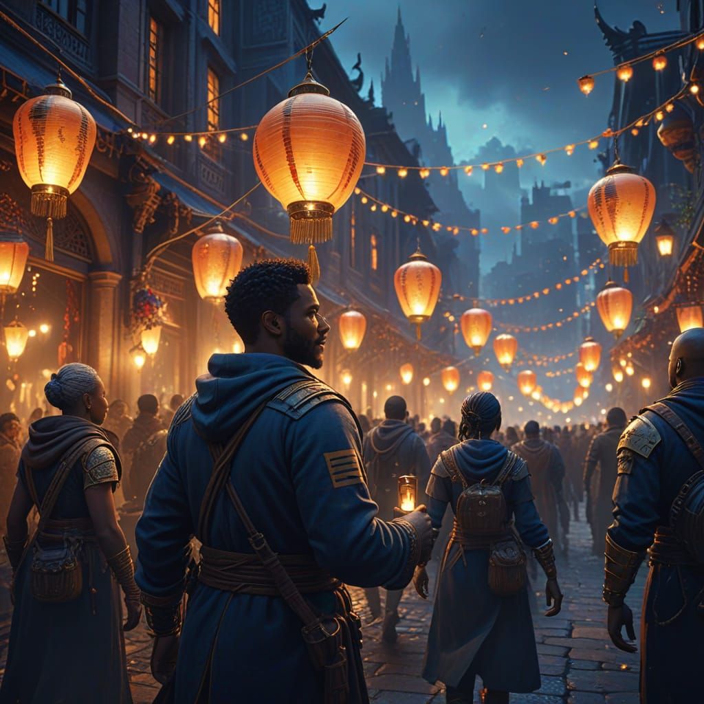 Individual Rights Day Celebration in Fantasy City