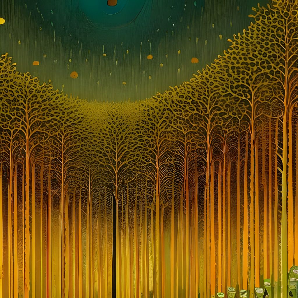 Rainbow in Surrealist Style, Detailed 4K Resolution