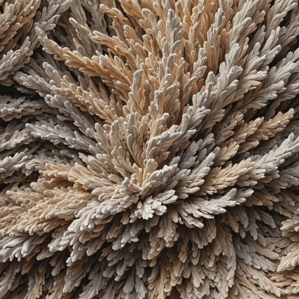 Turbulence Visualized as Coloured Pencil Sketch