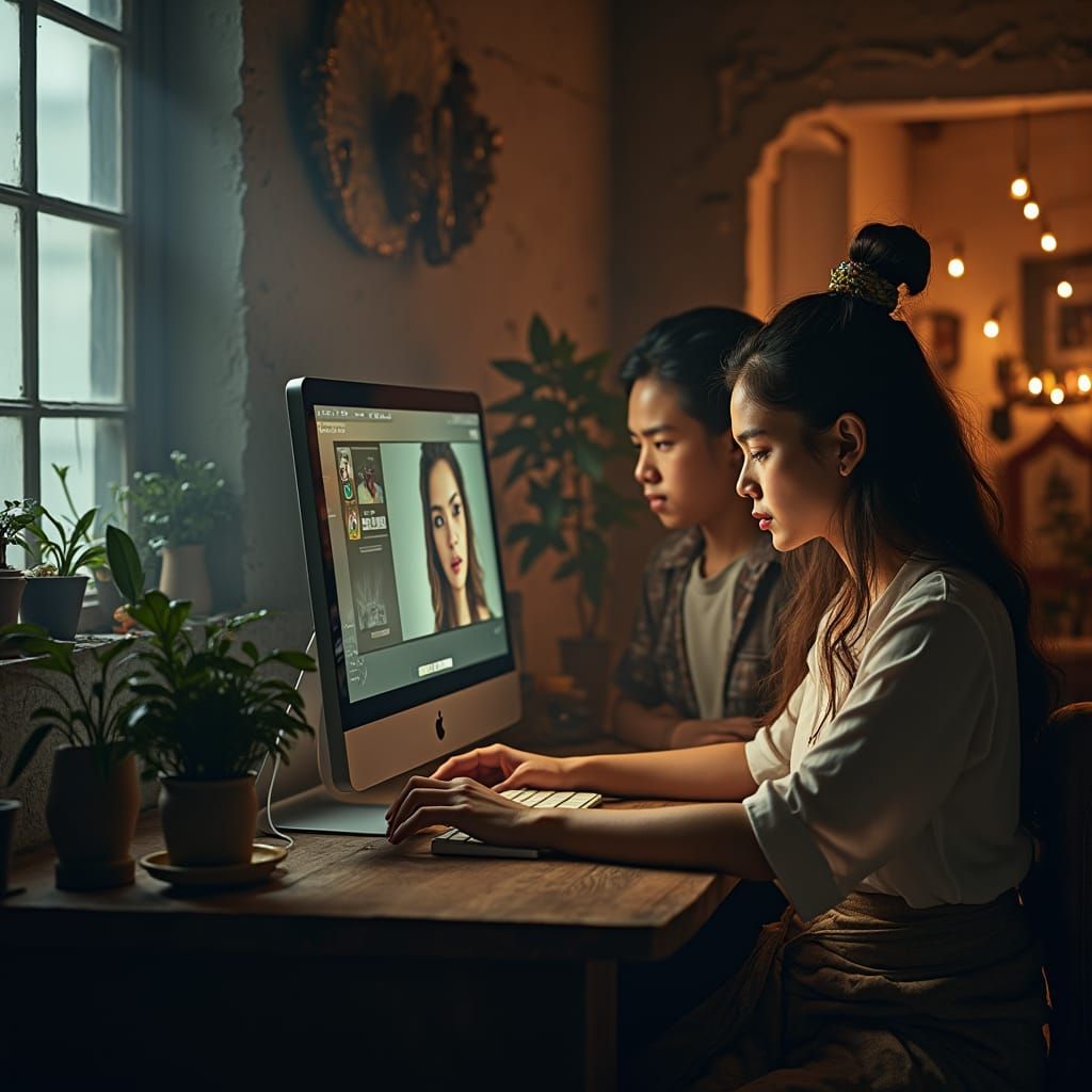 Medium Incorporates Obsessor in Spiritualist Ritual