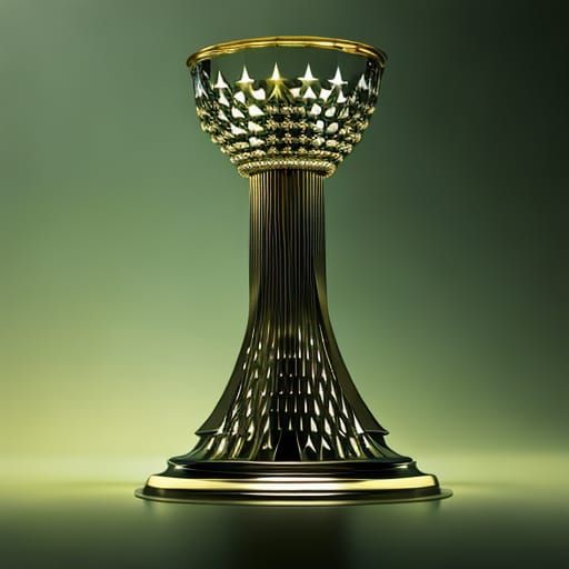 Baroque Trophy Cup Crown Concept Art